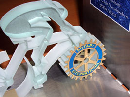 waterjet example bicycle